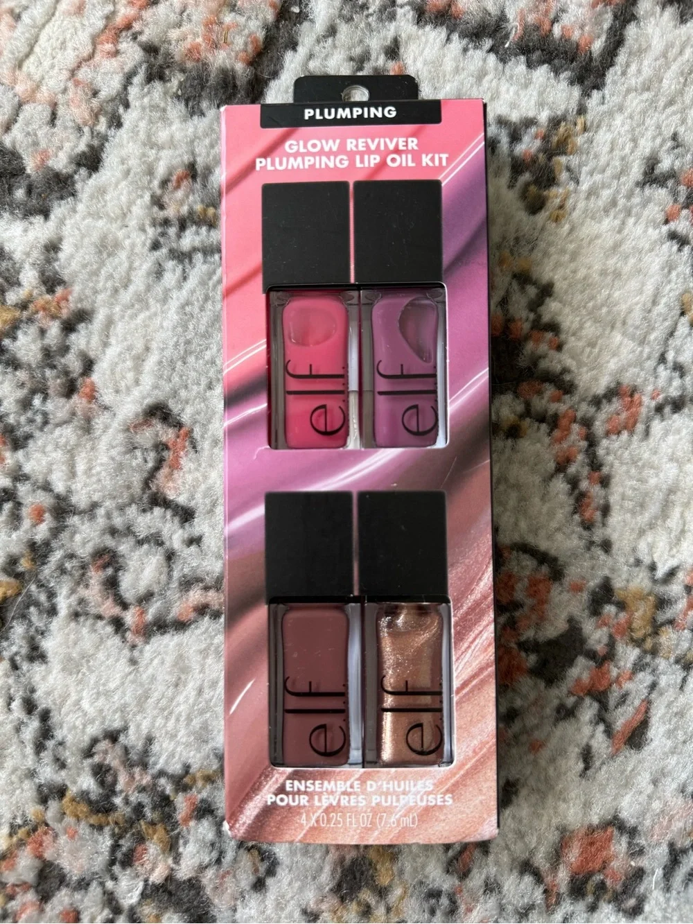 NEW- ELF Glow Reviver Plumping Lip Oil Kit